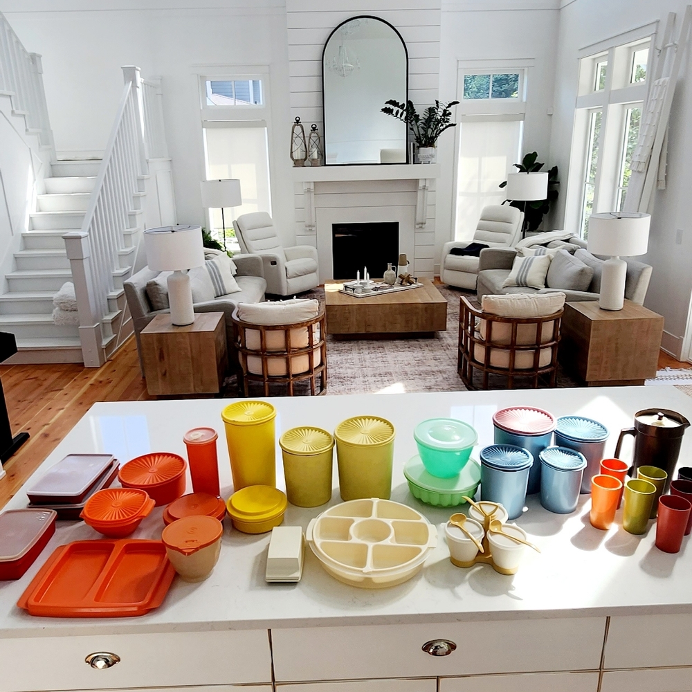 Retro Tupperware - Massive Lot!!! ๐๐งก๐ค - Picture 4 of 14